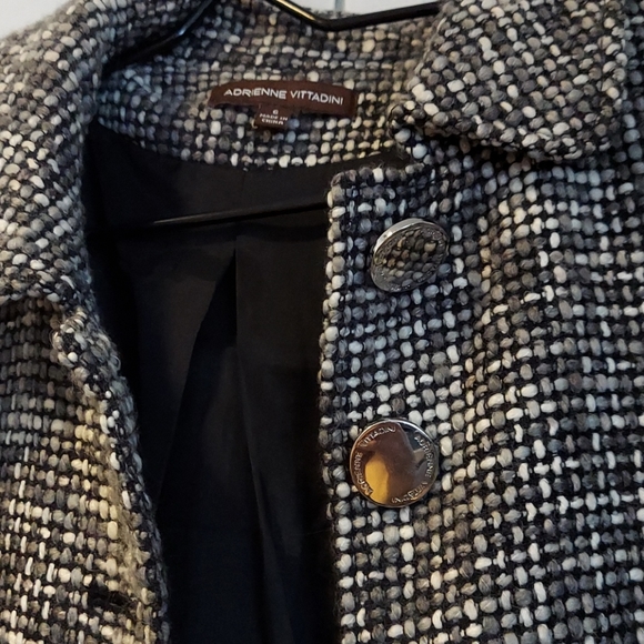 Adrienne Vittadini Wool Overcoat 6 - Picture 2 of 5